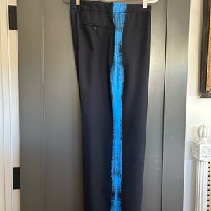 COS Women's Straight Leg Pants with Blue Stripe